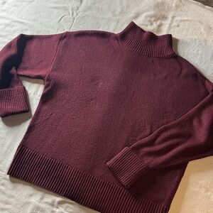 ASOS Women’s Rich BurgundyTurtleneck Sweater, M.
